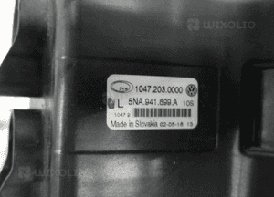 VW Tiguan II halogen lewy 5NA941699A 3