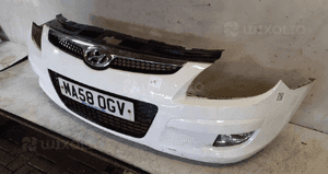 Zderzak przód przedni hyundai I30 lift fl biały 7F halogeny 2