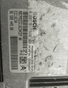 Komputer silnika ecu 0281011629 9658944580 peugeot citroen 2