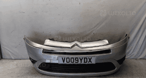 Zderzak przód przedni citroen C4 picasso ezrc srebrny halogeny 1
