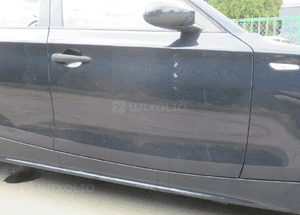 Drzwi przednie przód prawe bmw 1 E87 2004- monacoblau metallic A35 3