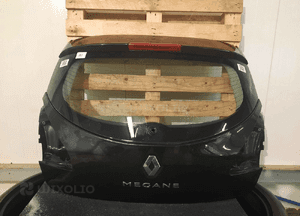 ! KLAPA TYŁ TYLNA BAGAŻNIKA RENAULT MEGANE 3 III 5D HB TEGNE CZARNE CZARNY 1