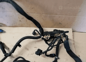 Wiązka instalacja silnika Peugeot 308 T7 1.6 THP V756813680 5