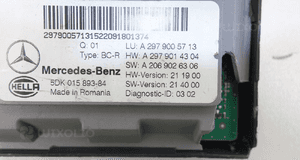 Moduł sterownik komfortu sam mercedes eqs V297 21- A2979005713 6
