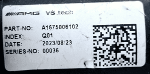 Mercedes-Benz W167 AMG Zawór elektryczno-mechaniczny A1675006102 4