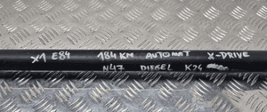 Bmw E84 wał napędowy 184KM automat diesel 4