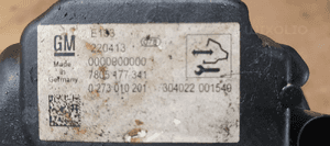 Silnik maglownicy przekładni kierowniczej Opel Zafira C 0273010201 6