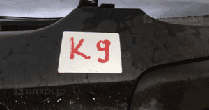 Zderzak przód przedni do volkswagen vw golf v 5 czarny LC9Z 2