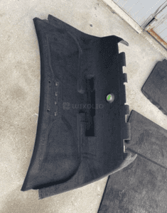 MERCEDES cl 216 czarna tapicerka bagażnika boczek plastik uszczelka osłona 14