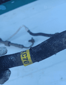 VOLVO XC60 XC70 2.0D PRZEWÓD WSPOMAGANIA WĄŻ ZBIORNICZEK KOMPLET ANGLIK UK 7