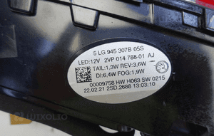 Lampa lewy tył lewa tylna skoda enyaq 5LG 7