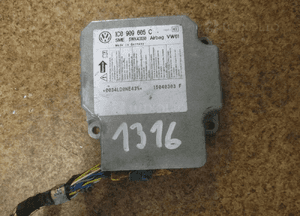 Moduł sensor air bag vw passat B5 fl 1C0909605C 1