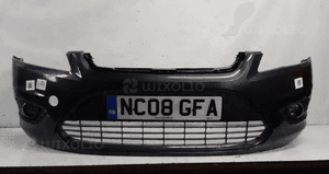 Zderzak przód przedni ford focus MK.2 2 lift fl ii H4 szary grafitowy halogeny 1