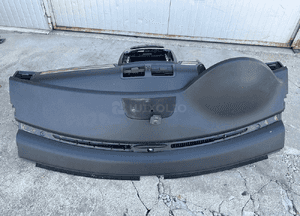 Mercedes R 251 konsola deska kokpit oryginał czarna antracyt kratka dekor panel poduszka air bag 15