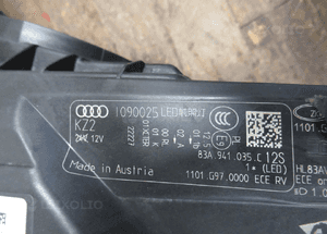 Lampa przód przednia lewa audi Q3 ii full led 83A941035C 2018 17