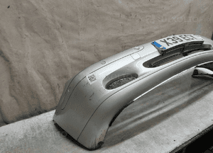 Zderzak przód przedni mercedes W220 s klasa 744 srebrny pdc czujniki 2