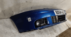 Zderzak przód przedni do volkswagen vw golf v 5 xenon spryskiwacze halogeny kod kolor LD5Q niebieski 4