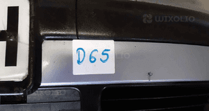 Zderzak przód przedni vw volkswagen passat B5 błękitny 2