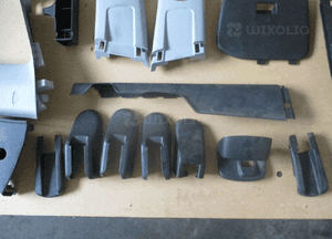 Wnętrze plastiki środek honda jazz iii 3 08- 4