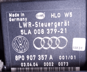 Audi A6 C6 A4 B7 przekaźnik swiateł moduł 5LA008379 8P0907357A   8P0907357F 1