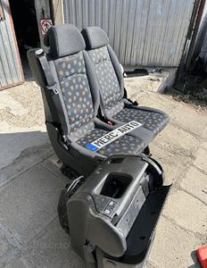 Mercedes vito 639 fotel trójka ławka kanapa koziołek 447 Viano v klasa Metris komfort uchylne oparcia 7