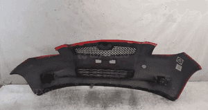 Zderzak przód przedni do toyota yaris 2 ii 3P0 czerwony halogeny 5