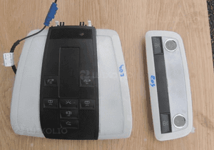 MERCEDES C 204 lampa sufitowa AMG czarna