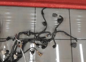 JAGUAR XF X250 3.0D WIĄZKA PRZEWODÓW INSTALACJA SILNIKA KABLE ORYGINAŁ 5