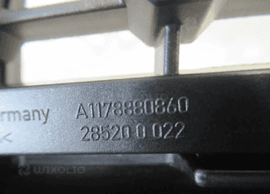 Grill gril atrapa mercedes cla i W117 C117 amg 2013-2017 15