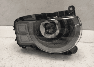 Land rover defender ii L663 reflektor lampa prawa przód przednia mid led przetwornica eu oryginał 2