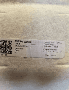 MERCEDES C klasa SEDAN W205 PODSUFITKA SUFIT GREY HEADLINER 15