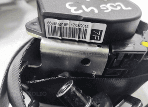 DESKA KONSOLA PODUSZKA PODUSZKI AIR-BAG PASY RENAULT ZOE I 2013-2019 EUROPA 13
