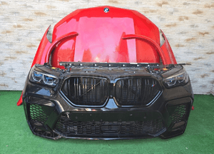 Lampa laser maska błotniki zderzak pas chłodnice X6M F96 1