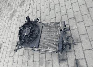 Opel Astra H Opel Zafira B 1.9 CDTI Diesel chłodnica WODY KLIMATYZACJI komplet chłodnic oryginał ! 2