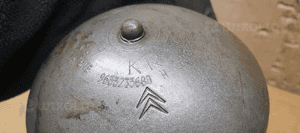 Sfera zawieszenia gruszka przód Citroen C5 III 9655235680 8