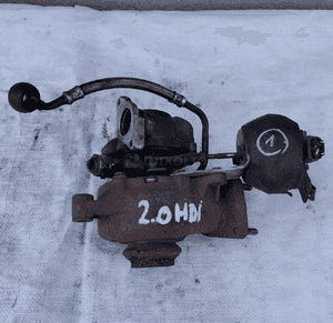 Turbosprężarka turbina peugeot citroen 2.0 hdi 9654919580 2