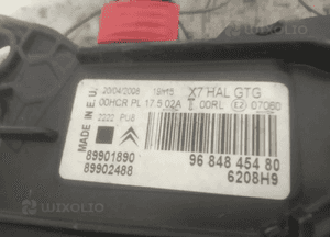 Przod przednia lampa lewa citroen C5 iii X7 3