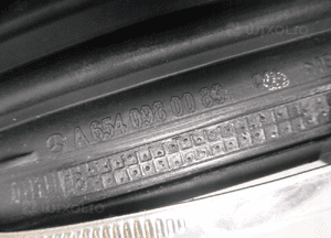 Mercedes g 400 d W463 A463 przewód powietrza dolot 5
