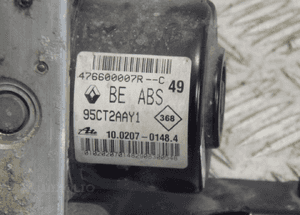 Pompa hamulcowa abs renault megane iii 1.5 dci 95CT2AAY1 W5H8G24E14 5