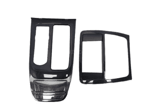 JAGUAR XJ X351 LISTWA OZDOBNA RAMKA TUNEL ŚRODKOWY DEKOR LEWARKA SKRZYNI BIEGÓW RAMKA CHROM DEKOR RADIA RADIO KOMPLET ORYGINAŁ 1