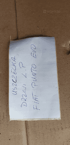 Uszczelka drzwi lewy przód przednia lewa Fiat Punto EVO 6