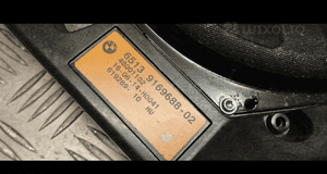 BMW F10 F11 GŁOŚNIK SUBWOOFER HIFI PRAWY 9169688 8