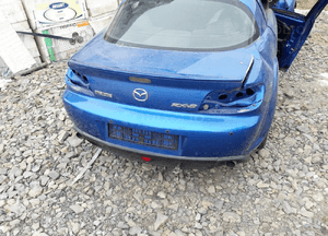 Mazda RX-8  szyba tylna tył pas 2