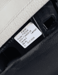 Boczek tapicerka lewy tył tylna lewa skóra BMW 3 E90 Sedan 5