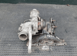 Turbina K03 53039880106 53031019571B Turbosprezarka Turbo Kolektor Wydechowy 2.0 TFSI BWE Audi A4 B7 A6 C6 Seat Exeo 1