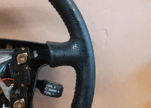 #KIEROWNICA MAZDA PREMACY 99-01r MULTI MULTIFUNKCJA CZARNA SKÓRA SKÓRZANA (Lok. 246) 3