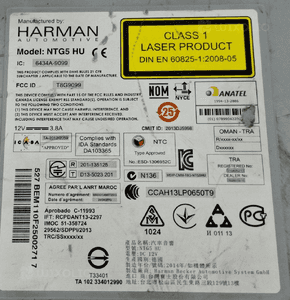 Mercedes-Benz W205 Radio Nawigacja Multimedia NTG5 HARMAN A2059007821 3