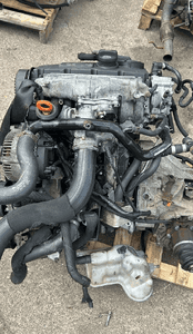 Silnik kompletny z osprzętem AUDI VW SEAT SKODA 2.0 TDI kod BKD BKP 2