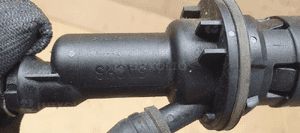 Pompka sprzęgła wysprzęglik przewód rurka Peugeot 307 2.0 HDI 9637030880 8