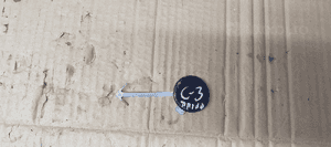 Zaślepka haka holowniczego zderzaka przód Citroen C3 I 9680073377 2